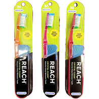 REACH CRYSTAL CLEAN TOOTHBRUSH-MEDIUM (ITEM NUMBER: 12949)
