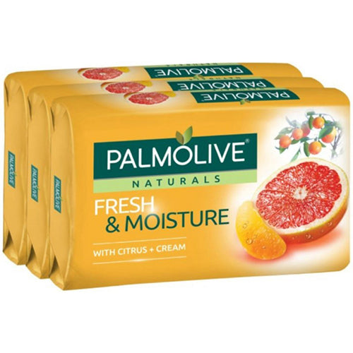 PALMOLIVE BAR SOAP 3PK FRESH ORNG 80g (ITEM NUMBER: 12966)