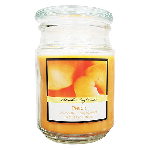 BUBBLE TOP CANDLE-PEACH (ITEM NUMBER: 12988)