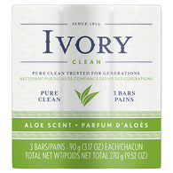 IVORY BAR SOAP-3PK/ALOE (ITEM NUMBER: 13002)