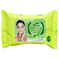 BLUNA MAKE-UP CLEANSING TISSUE-GREEN TEA 30CT (ITEM NUMBER: 13142)