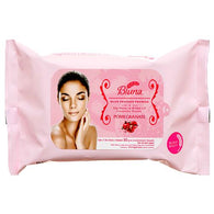 BLUNA MAKE-UP CLEANSING TISSUE-POMEGRANATE 30CT (ITEM NUMBER: 13143)