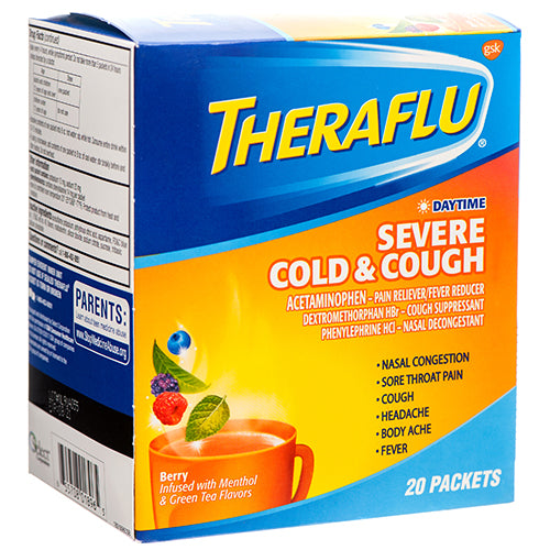 THERAFLU DAYTIME SEVERE COLD & COUGH (ITEM NUMBER: 13295)