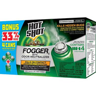HOT SHOT FOGGER 2oz 3PK ROACH ANT FLEA AND SPIDER (ITEM NUMBER: 13383)