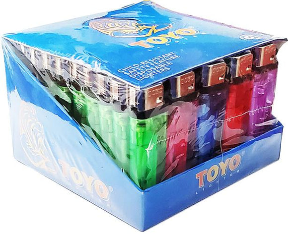 TOYO 50CT TRAY GAS LIGHTERS (ITEM NUMBER:13384)