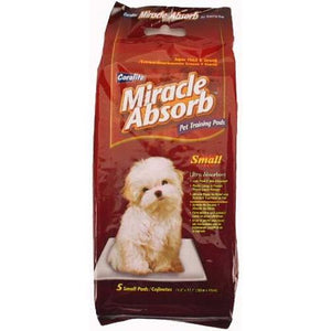 MIRACLE ABSORB SMALL PET TRAINING PAD 5CT (ITEM NUMBER: 13450)
