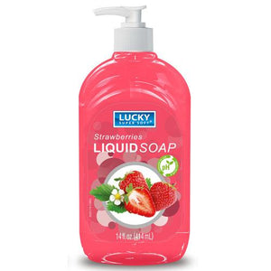 LUCKY CLEAR HAND SOAP-STRAWBERRY #3201 (ITEM NUMBER: 13560)