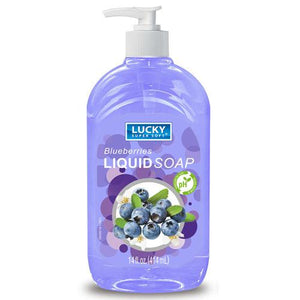LUCKY CLEAR HAND SOAP-BLUEBERRY #3209 (ITEM NUMBER:13562)
