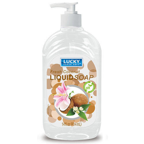 LUCKY CLEAR HAND SOAP-COCONUT #3211 (ITEM NUMBER: 13563)