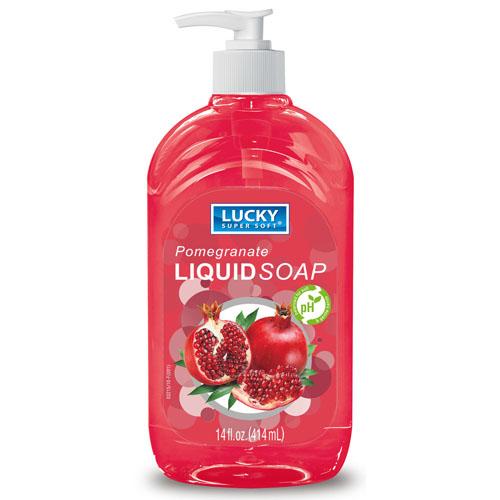 LUCKY CLEAR HAND SOAP-POMEGRANATE #3215 (ITEM NUMBER: 13564)