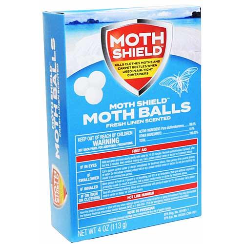 MOTHSHIELD MOTH BALL-4oz/FRESH LINEN (ITEM NUMBER:13821)