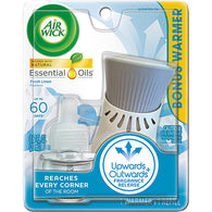 AIR WICK OIL WARMER + REFILL FRESH LINEN (ITEM NUMBER: 13852)