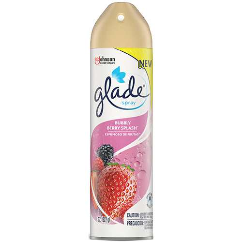 GLADE AIR FRESHENER SPRAY-BUBBLY BERRY 8 OZ (ITEM NUMBER: 13858)