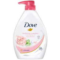 DOVE BODY WASH-1L/ROSE & ALOE (ITEM NUMBER: 13975)