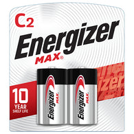 BATTERIES C-2PK #ENERGIZER (ITEM NUMBER: 14125)