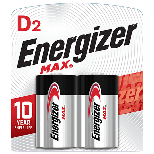 BATTERIES D-2PK #ENERGIZER (ITEM NUMBER: 14126)