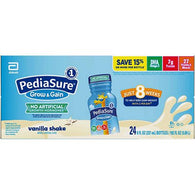 PEDIASURE NUTRITION SHAKE FOR KIDS VANILLA 8oz (ITEM NUMBER:20001)