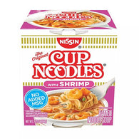 NISSIN CUP NOODLES SHRIMP 2.25oz (ITEM NUMBER:20011)