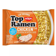 NISSIN TOP RAMEN CHICKEN 3oz (ITEM NUMBER:20012)