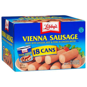 LIBBY'S VIENNA SAUSAGE 4.6oz (ITEM NUMBER:20020)