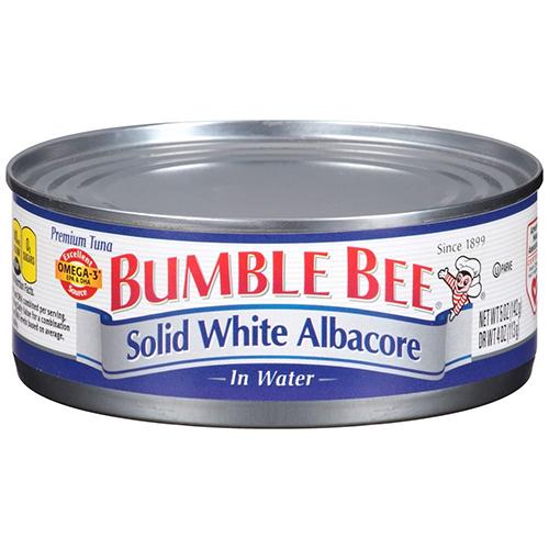 BUMBLE BEE SOLID WHITE ALBACORE 5oz (ITEM NUMBER:20035)