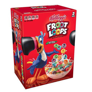 KELLOGG'S FROOT LOOPS CEREAL 43.6oz (ITEM NUMBER:20069)