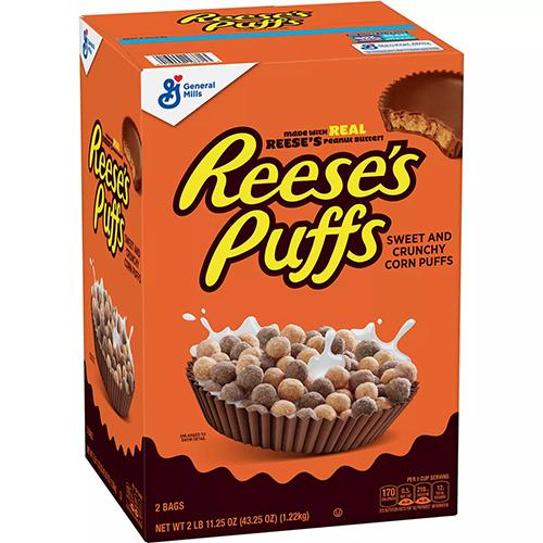 REESE'S PUFFS CEREAL 43.25oz (ITEM NUMBER:20070)