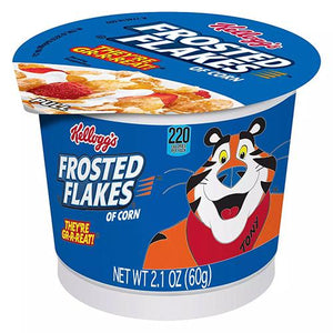 KELLOGG'S CUP CEREAL FROSTED FLAKE 2.1oz (ITEM NUMBER:20071)