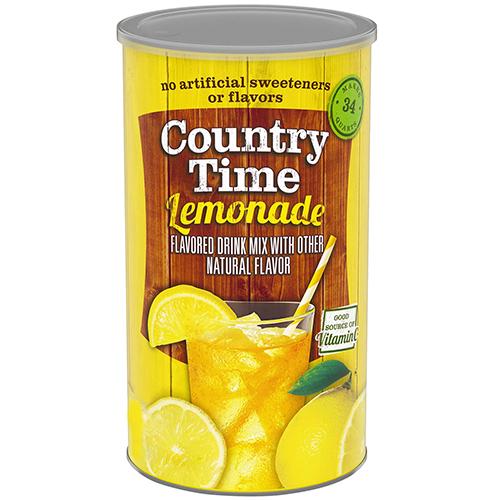 COUNTRY TIME LEMONADE MIX 34QT ITEM NUMBER 20073 HOME PLUS TRADING INC country-time-lemonade-mix-34qt-item-number-20073-home-plus-trading-inc