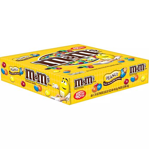 M&M PEANUT CHOCOLATE 1.74oz (ITEM NUMBER:20086)