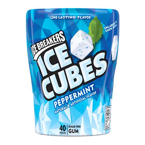 ICE BREAKERS ICE CUBE PEPPERMINT 40CT (ITEM NUMBER:20109)
