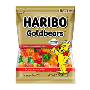 HARIBO GOLD BEAR GUMMY 5oz (ITEM NUMBER: 10039)