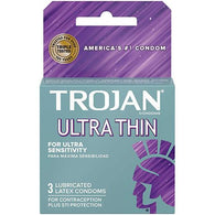 CONDOMS ULTRA THIN GREY #TROJAN (ITEM NUMBER:30124)