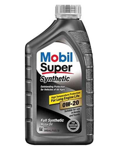 MOBIL SUPER MOTOR OIL 1Q 0W-20 (ITEM NUMBER: 14146)
