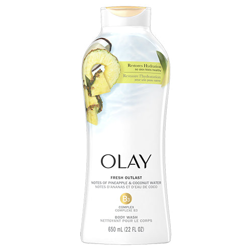 OLAY BODY WASH 22oz PINEAPPLE & COCONUT (ITEM NUMBER: 60000)