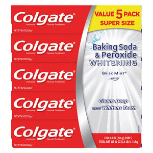 COLGATE TPT 8.2oz 5PK BAKING SODA 50 IN CASE (ITEM NUMBER: 19005)