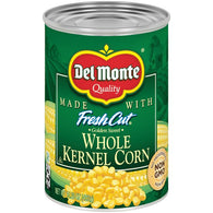 DEL MONTE WHOLE KERNEL CORN 15.25oz (ITEM NUMBER: 20187)