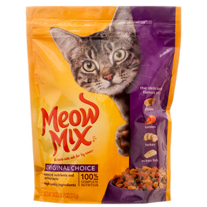 MEOW MIX ORIGINAL CHOICE SURP18 OZ (ITEM NUMBER: 30063)