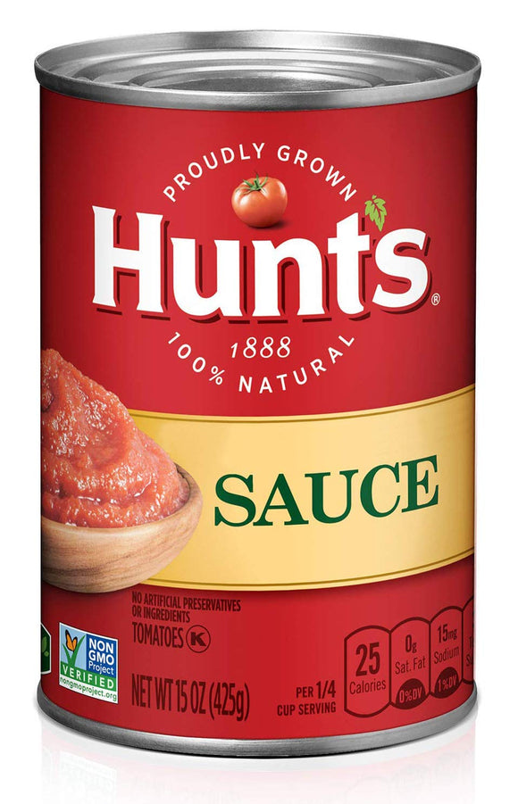 HUNTS TOMATO SAUCE CAN 15oz (ITEM NUMBER: 20190)