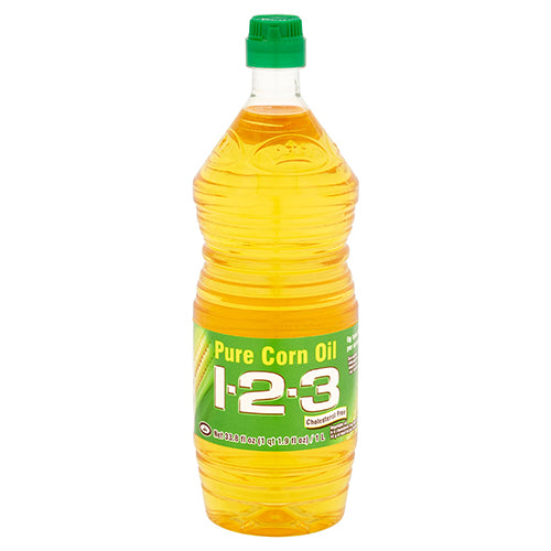 123 CORN OIL 33.8oz (ITEM NUMBER: 80005)