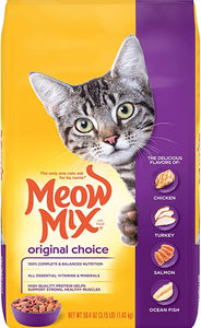 MEOW MIX DRY FOOD 3.15LB ORIGINAL (ITEM NUMBER: 39010)