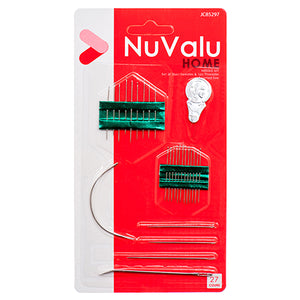 NUVALU NEEDLE SET W/BLISTER CARD (ITEM NUMBER: 14078)