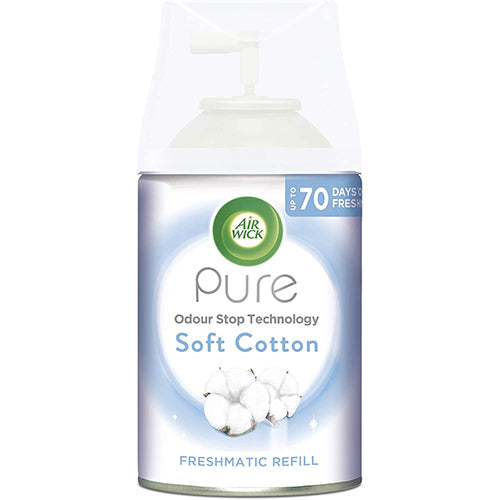 AIR WICK FRESHMATIC REFILL 250ml PURE COTTON (ITEM NUMBER: 90040)