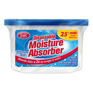 HOME #10534 MOISTURE ABSORB 6.35oz DEHUMIDIFIER  (ITEM NUMBER: 17642)