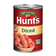 HUNTS DICED TOMATOES CAN 14.5oz (ITEM NUMBER: 20189)
