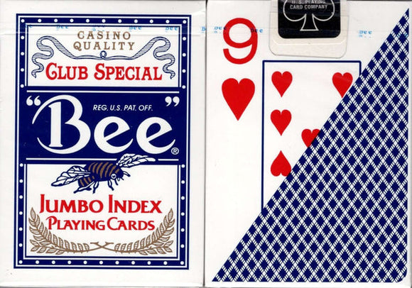 BEE PLAYING CARD JUMBO INDEX (ITEM NUMBER: 19020)