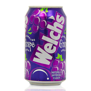 WELCH'S SPARKLING GRAPE SODA 12oz (ITEM NUMBER: 85012)